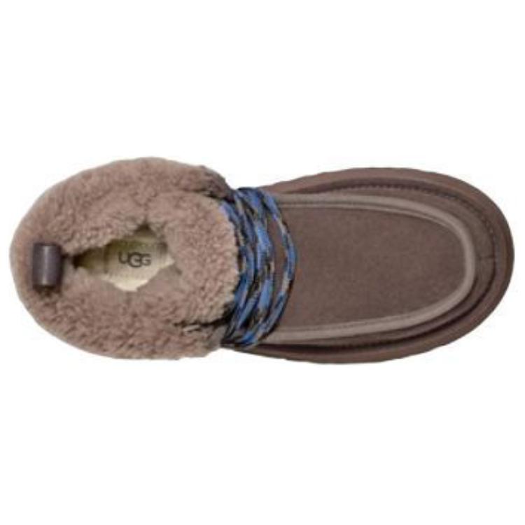 New UGG Warm Short Snow Boots Women's Thundercloud Gray 1143954-TCLD
