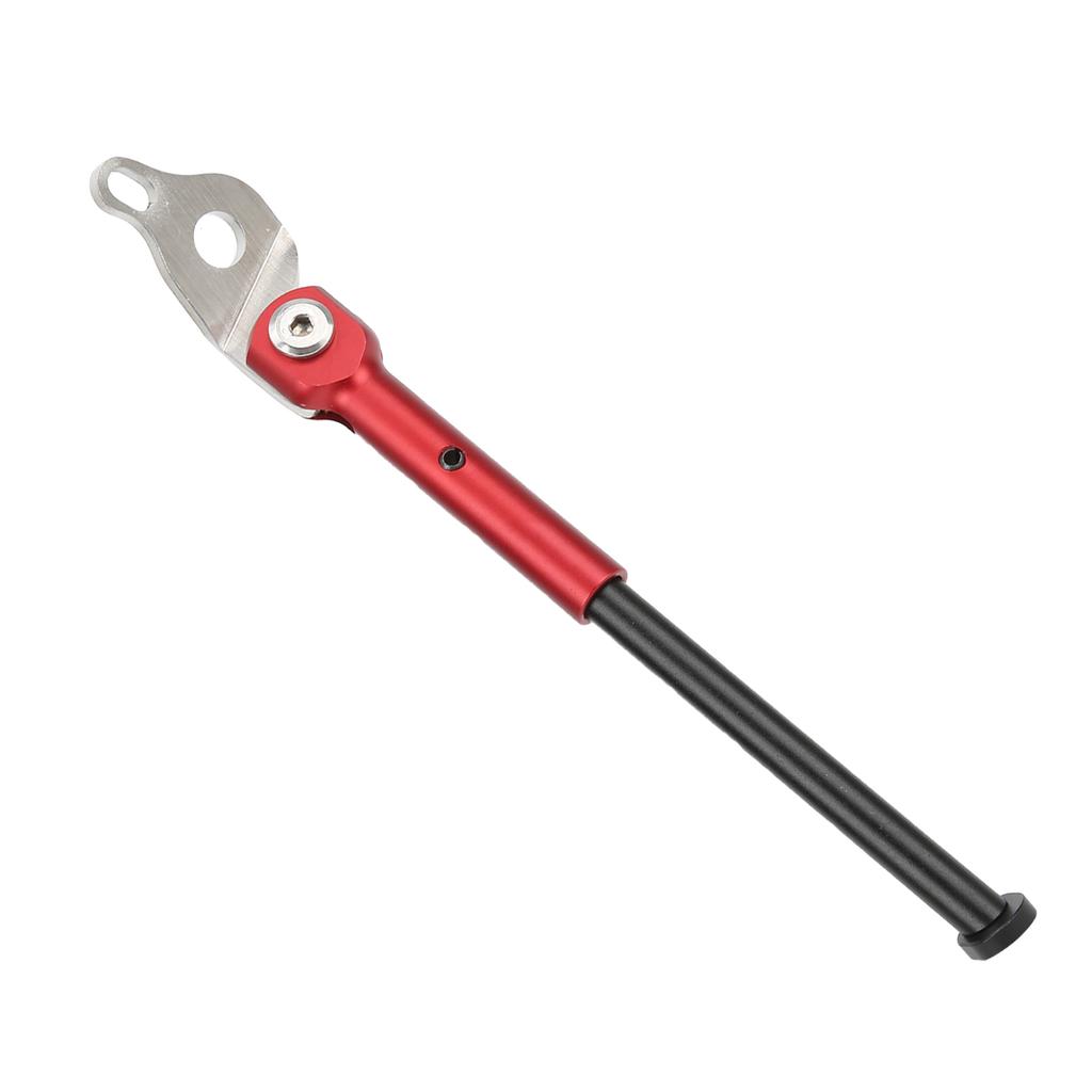 Bicycle Kickstand Aluminum Alloy Durable Sturdy Practical Bike Replacement ComponentsShort Red
