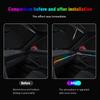 Car LED Ambient Light  Interior Acrylic Strips 110cm Full Colors RGB Car Interior Hidden USB App Remote Control Atmosphere Lamp