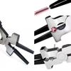 Ergonomic Red Welding Pliers with Wire Cutter Serrated Jaws for Holding Workpieces Securely Multi Functional Tool