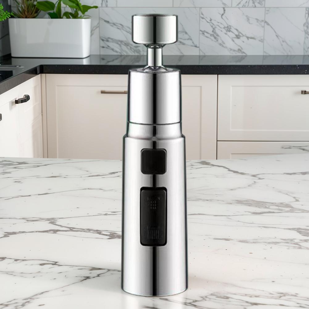 360 Degree Rotatable Faucet Extender Bathroom Anti-splash Tap Extender Adapter Faucet Washbasin Sprayer Saving Water Tap Nozzle