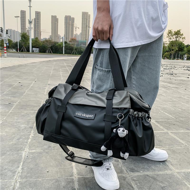 Large Capacity Travel Bag Portable Luggage Bag Crossbody Bag Short-distance Travel Bag Sports Fitness Bag