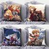 Granblue Fantasy Žaidimo Anime Pagalvės Užvalkalai Namų Sofos Pagalvės Užvalkalai ir Dekoratyviniai Individualūs