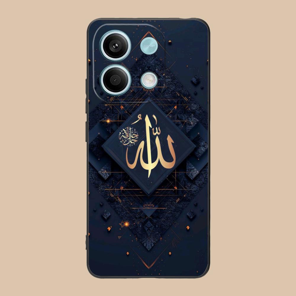 Eid Mubarak Mobile Phone Case for POCO M7 M6 M5 M4 M3 X7 X6 X5 X4 X3 Pro GT 5G Colorful Printing Cover Cellphones Cover Pretty