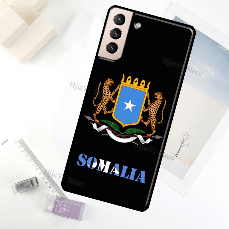 Somali Somalia National Flag Case For Samsung Galaxy S23 Ultra Note 20 10 S9 S10 Plus S20 S21 FE S22 Ultra Phone Cover
