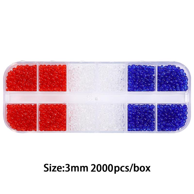 8/10/12/15 Grid Box: Seed Beads, Sequins, Imitation Pearls for DIY Necklaces & Phone Chains