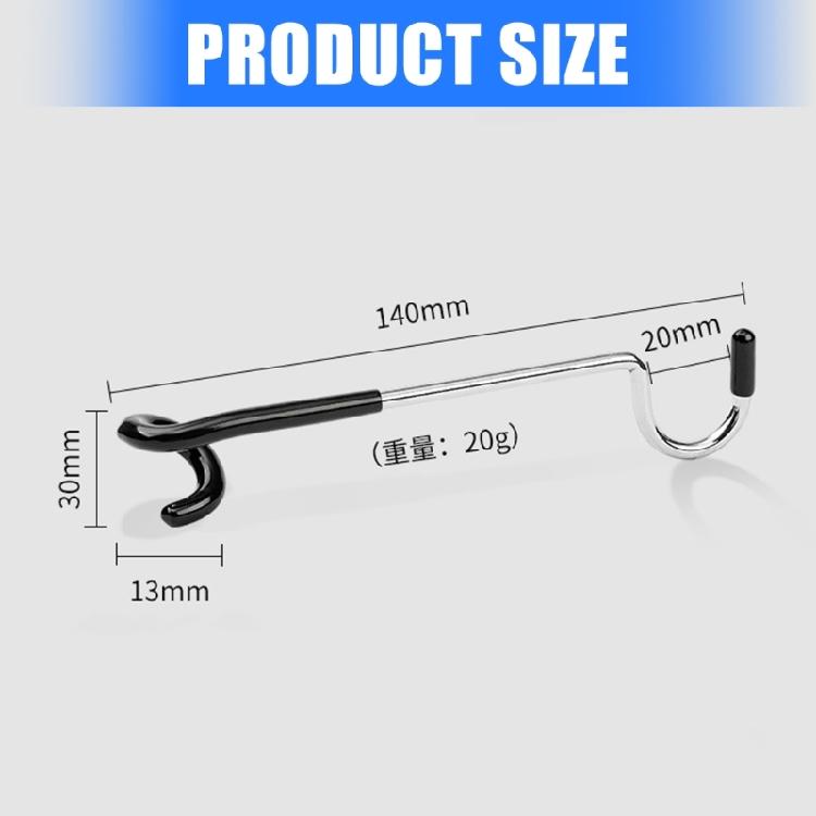 Light Stand Holder Hook Stainless Steels Poles Mount Hook Outdoor Lamp Poles Attachments Hanger Outdoor Camping Tool