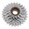 Bicycle Freewheel Sliver Steel 8 Speed 13‑28T Threaded Flywheel for Mountain Bike