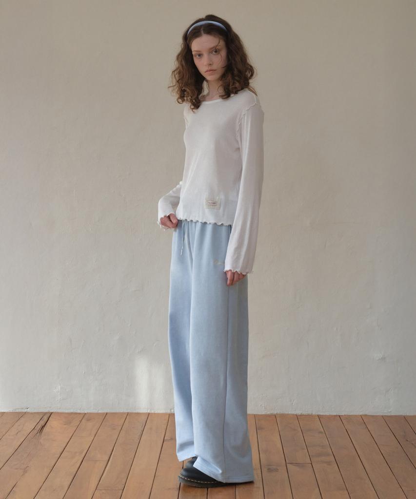 Aueonoseuteljia Lisse Merrow T-Shirt_Ivory(O26Tp01)