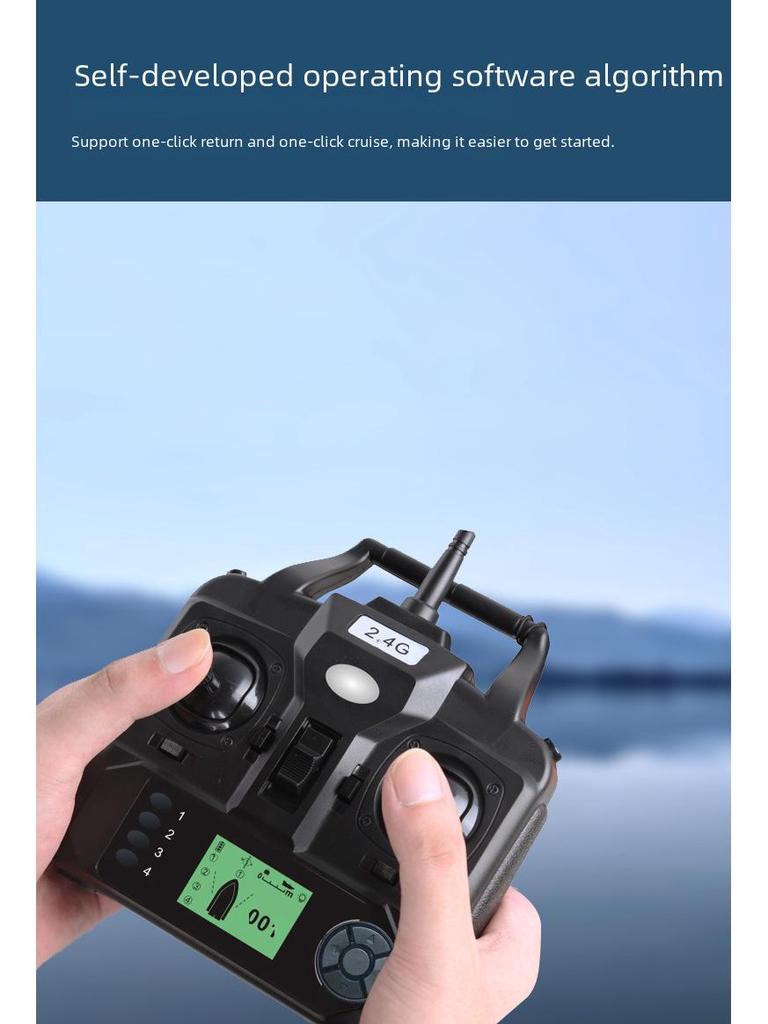 Intelligent GPS Fishing Bait Boat: Remote Controlled, 500m Range, 2kg Auto Bait Drop & Hook Delivery