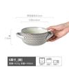 Retro Binaural Ceramic Bowl, Noodle Bowl, Yogurt Bowl, Binaural Bowl, Round Vegetable Bowl, Soup Bowl, Japanese-Style Bowl, Tableware, Kiln Change