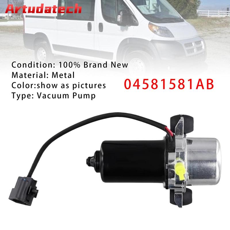 Artudatech Brake Booster Vacuum Pump 04581581AB For Jeep Grand Cherokee Chevrolet Camaro