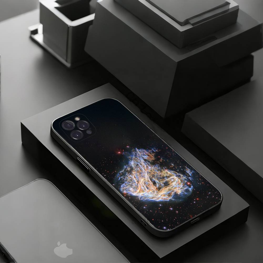 Erdsterne Weltraum Handyhülle Für iPhone 17 16 15 14 13 12 11 Pro Xs Max Mini Plus Rutschfest Stoßfest Hart