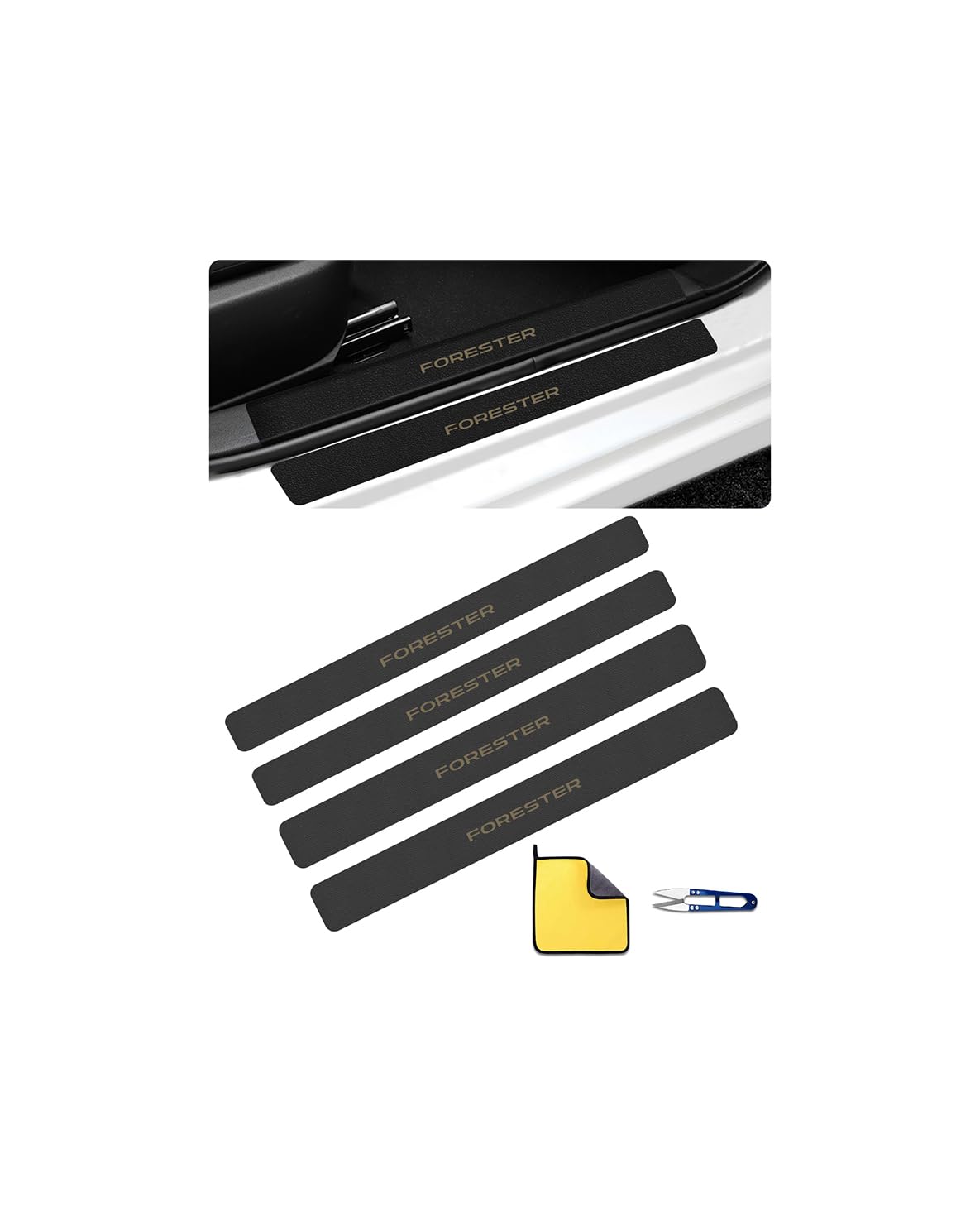 

Side Step Guard, Scuff Plate, Forester, SK Series, Compatible with All Series, Scratch Resistant,