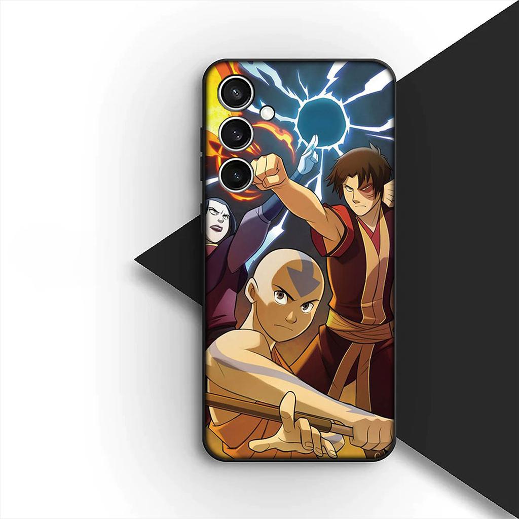 Cover for Samsung Galaxy S24 S25 S23 FE Ultra Plus S7 Edge S25+ S23+ A56 5G Casing Phone Case Aang Avatar The Last Airbender