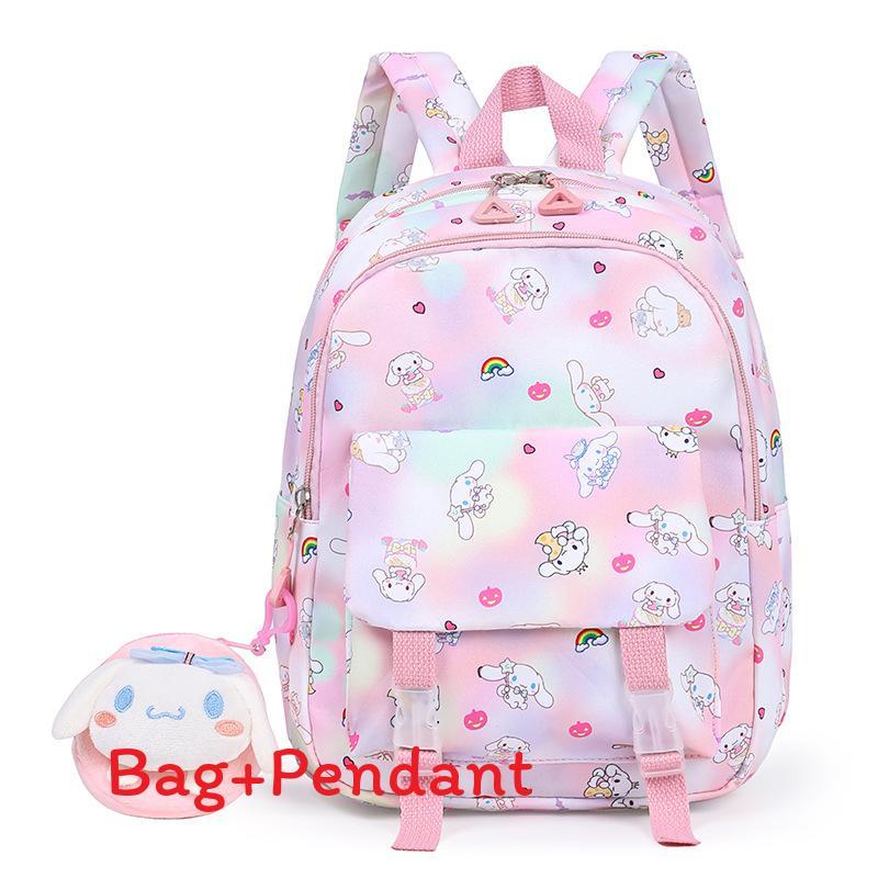 My Melody Cartoon Kids Backpack With Breathable Canvas For Kindergarten Daily Use