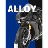Symulacja 1/6 Yamaha R1M Metalowy Malowany Model Motocykla Dźwięk Światło Kolekcja Zabawka Motocykl Prezent dla Chłopaka Miniaturowy Samochodzik
