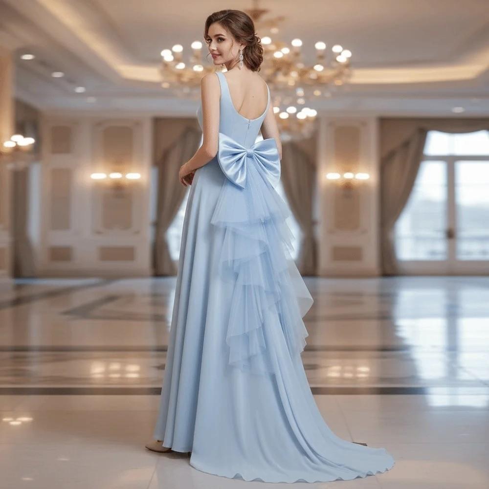 Satin Mesh Elegant Bridal Belt Single Layer Wedding Dress Accessories  Evening Gown