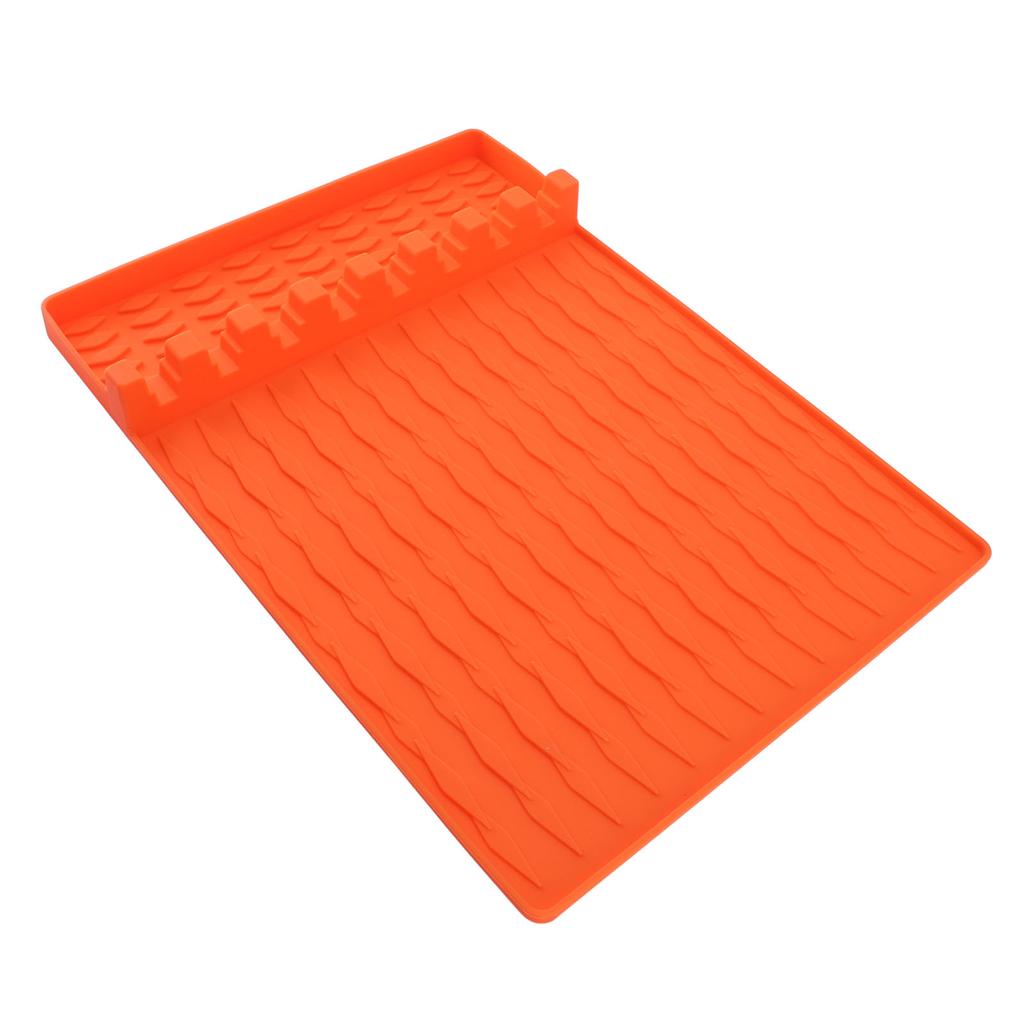 Silicone Griddle Tools Mat Heat Resistant Easy To Clean Versatile Grill Side Shelf Mat Silicone