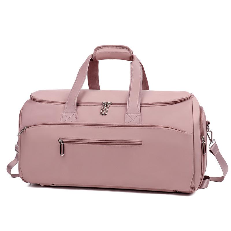 Men Travel Duffle Suit Bag With Shoes Pack Training Carry On Weekend Bag Outdoor Hiking Swimming Handbag Sports Fitness Satchel