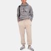 Calvin Klein Letter Print Hooded Long Sleeve Sweatshirt Men Sweatshirt Gray J30J320934-P2D