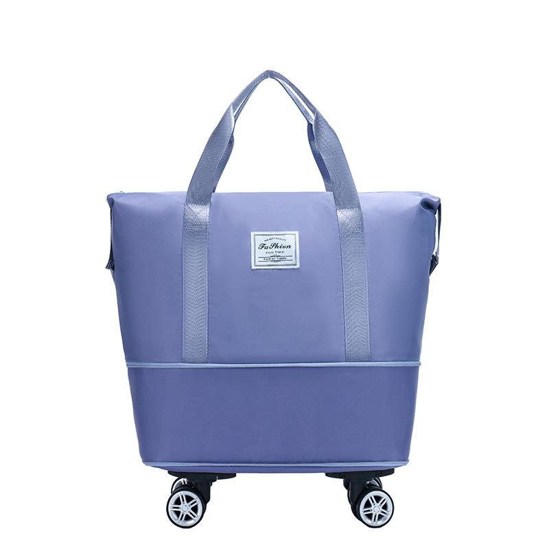 Large-capacity Travel Bag Removable Universal Wheel Extended Luggage Boarding Bag Student Moving and Maternity Storage Bag