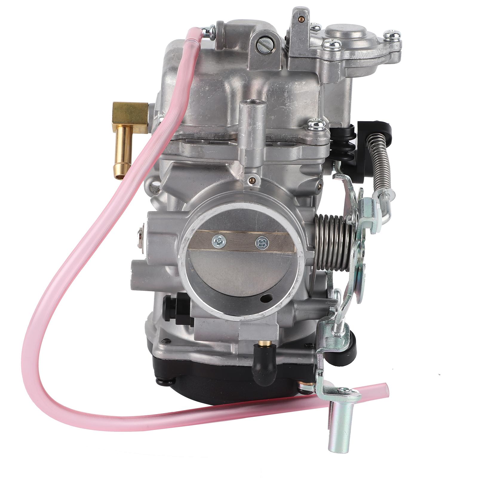 

ATV Carburetor Carb Replacement 45mm Fuel Line Filter Motorcycle Engine Parts Silver