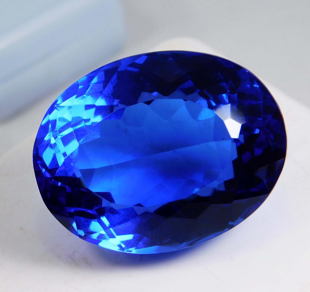 120 Cts Top Color Natural Blue Tanzania Tanzanite – IGL Certified Gemstone