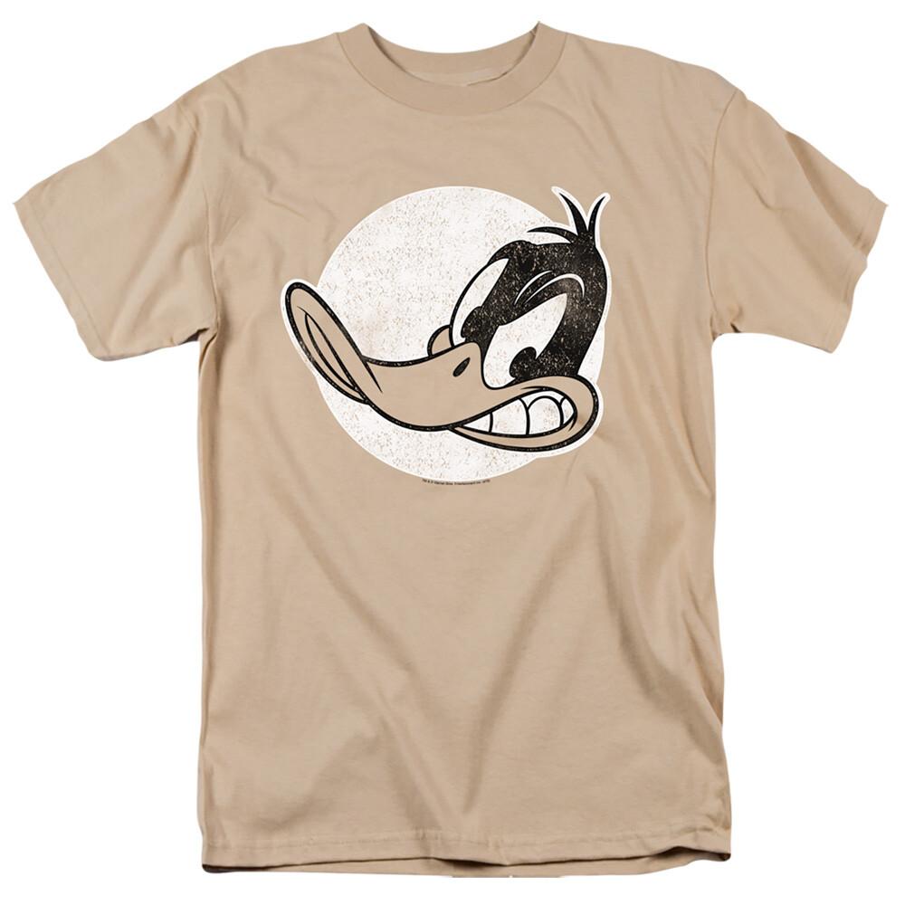 Looney Tunes Daffy Vintage Badge Adult T-shirt XXXXL