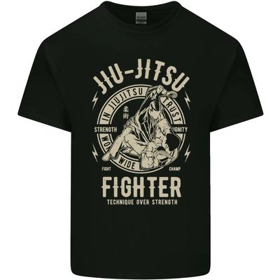 Jiu Jitsu Fighter Mixed Martial Arts MMA Kids T-Shirt Childrens
