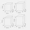 Bamboo Lid Storage Boxes Wooden Containers Organizer Tea Storage Box Candy Chocolate Jars Coffee Cans Home Storage Box
