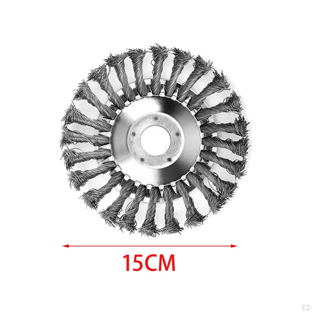 Heavy-Duty Steel Wire Brush Head for Removal