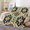 3D Neueste Nordisch Türkisch Böhmisch Keltisch Weiche Flanelldecken, Überwurfdecke Bequeme Decke für Picknick Betten Sofa Zuhause Schlafzimmer