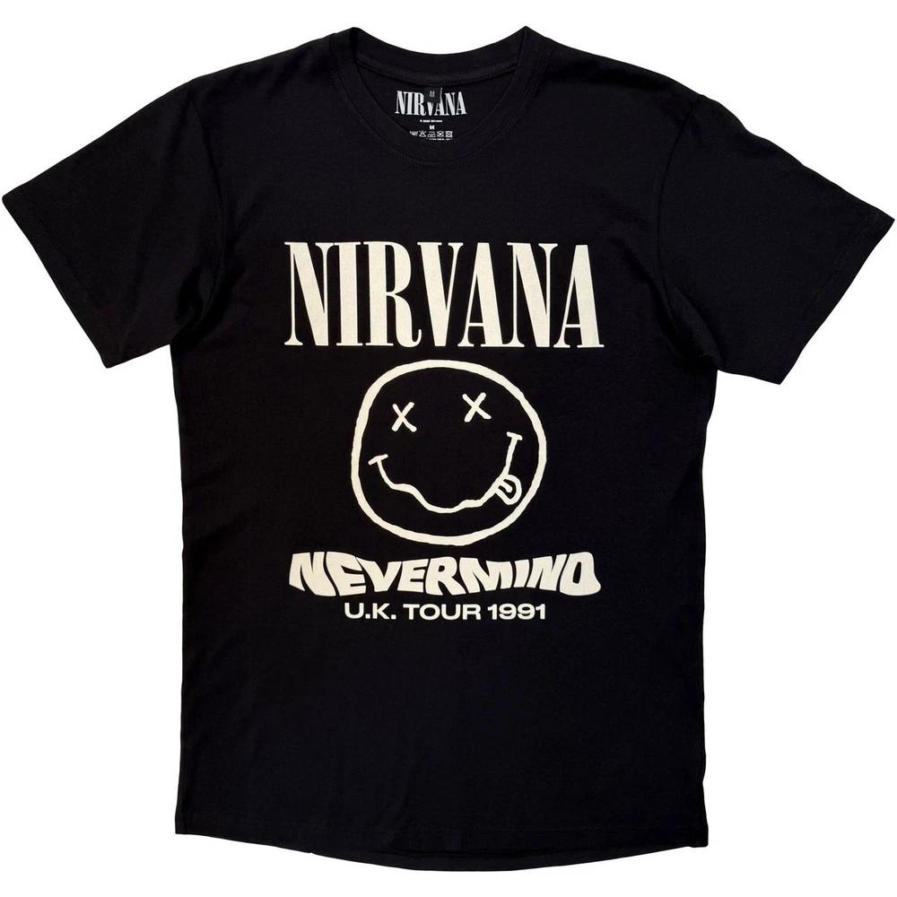 Nirvana Tour 91 Premium Tee Tshirt Unisexs L