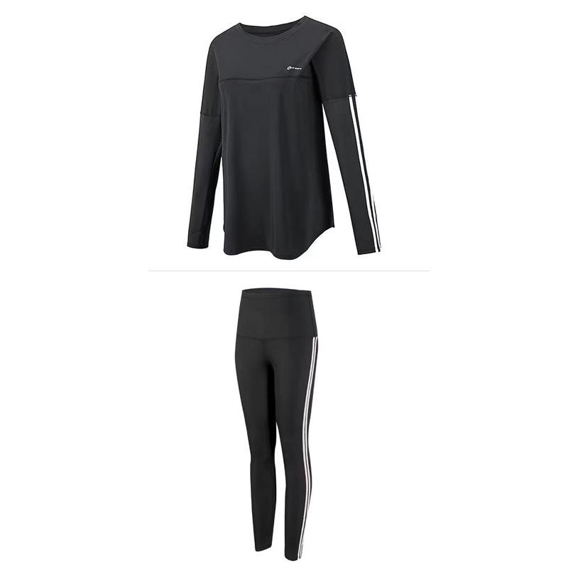 Women's High-End Quick-Dry Yoga and Running Suit - Spring & Autumn