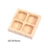 1:12 Dollhouse Miniature Cake Tray Dessert Food Grid Plate Kitchen Model Decor Toy Doll House Accessories