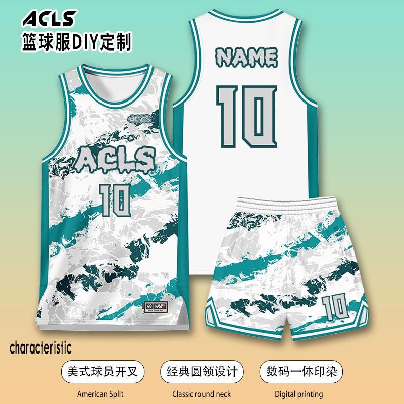 

Jersey Set Men s School Team Training Children s Basketball Uniform Digital Non-sensitive Printing Fans Quick Dry 4XS height 100-110 weight 30-40 kg белый