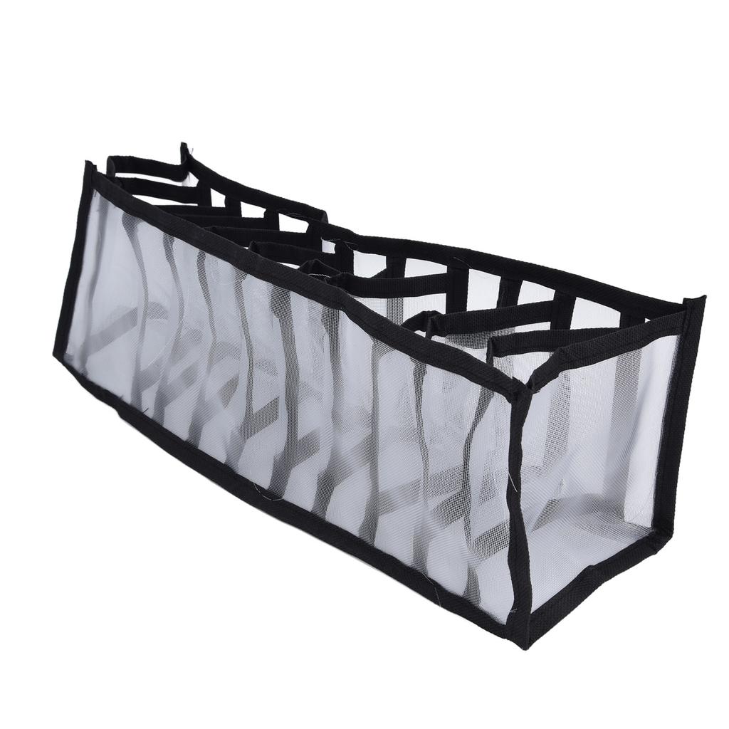 Mesh Bras Storage Box Multi Purpose Foldable Drawer Divider for Underwear Panties Socks11 Cells