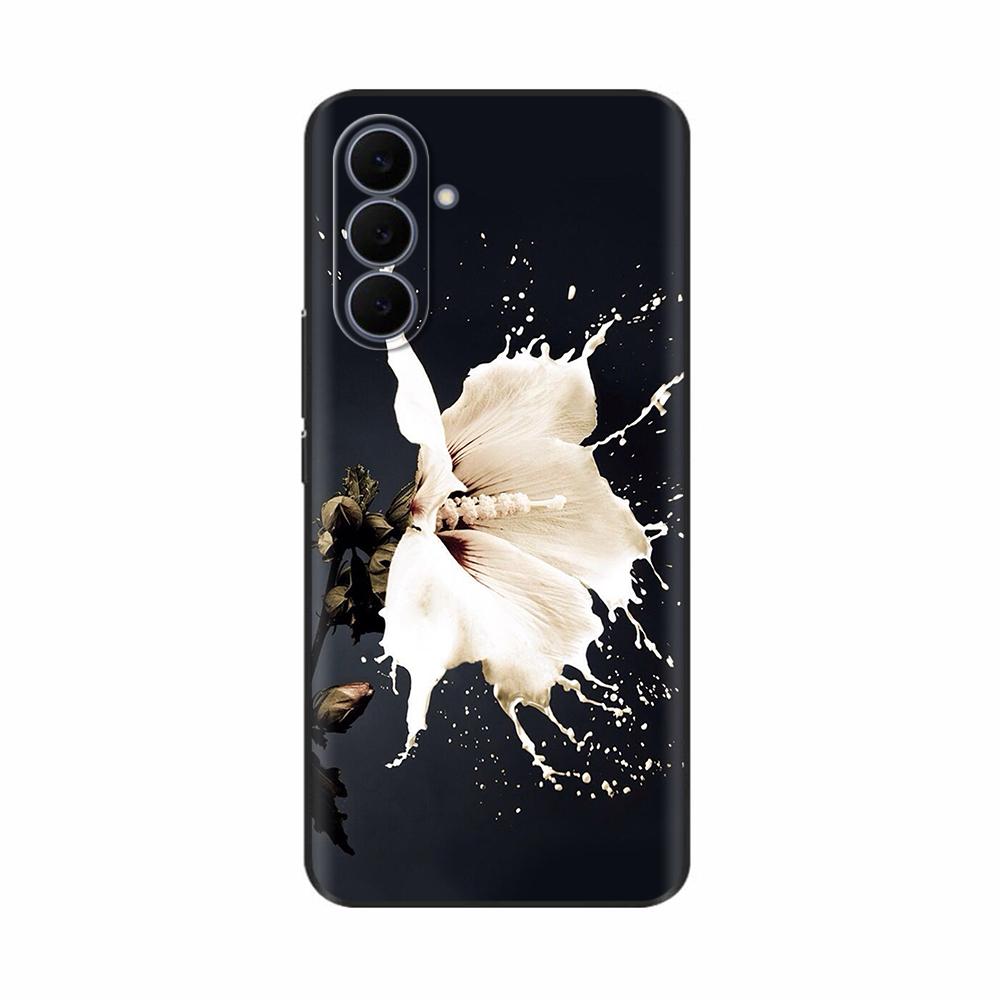 For Samsung Galaxy S25 FE Case Sweet Patterns Soft Liquid Silicone Cover For Samsung S25 FE Phone Cases S25FE Shockproof Fudnas