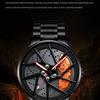 SVJ Wheel Watch Dreidimensionale hohle Herrenuhr Hochwertige authentische Herrenuhr Quarzuhr