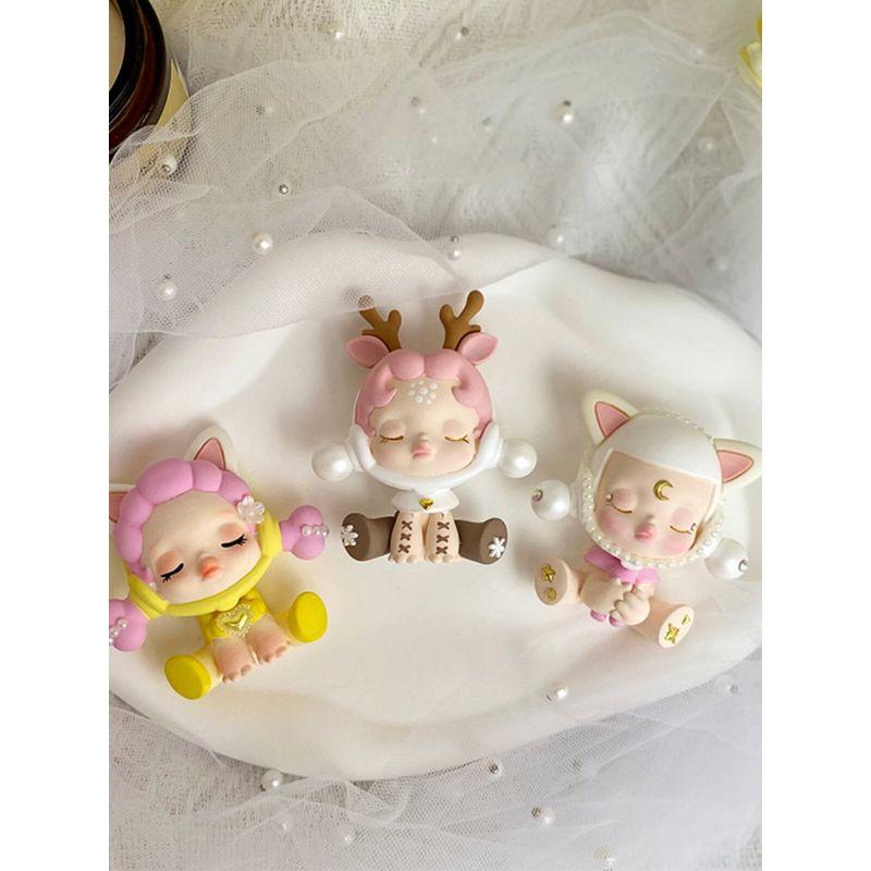 Cute Cartoon Doll Car Aromatherapy Air Conditioning Air Outlet Ornament Car Fragrance Fragrance Fragrant Stone Gift for Women