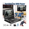 Tragbarer 7,8-Zoll-TV-Heim-Auto-DVD-Player HD VCD CD MP3 HD EVD-Player mit TV/FM/USB/Spielefunktion - EU