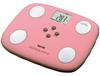 TANITA with a Fit That Accurately Identifies the Person Standing On the Body Composition Monitor Strawberry Chocolate [Equipped "Ride Function" Scale]