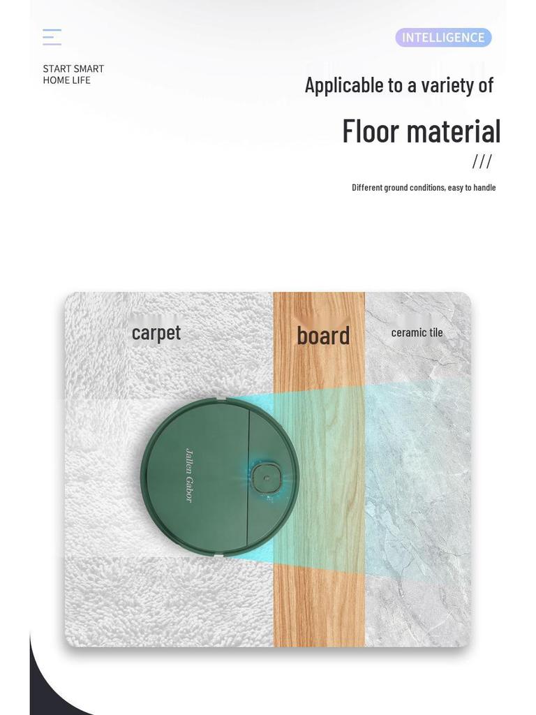 All-in-One Saugroboter: Kehren, Wischen und Saugen für den Hausgebrauch - Ideales kleines Haushaltsgerät als Geschenk