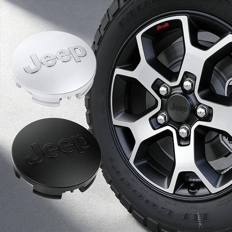 4Pcs Car Wheel Center Cover Hub Cap Auto Accessories For Jeep Renegade Compass Grand Cherokee Wrangler Patriot Rubicon Liberty AKX1