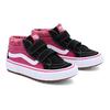 Vans Sk8 Non-Slip Shock Absorbing Durable Mid-Top Kids Skate Shoes Kids Skate Shoes Pink Black VN0A5KROB9P