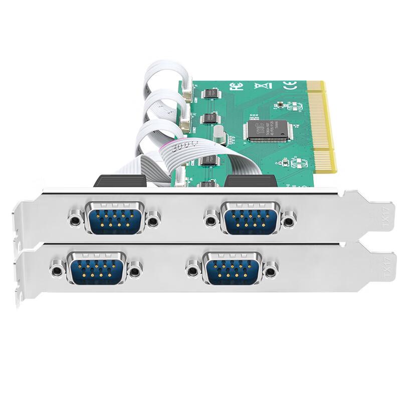 

Qi Shao PCI to 4-Port RS232 Serial Expansion Card