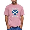 Men's Casual Short Sleeve Neck T-Shirt with Soccer Graphic Design