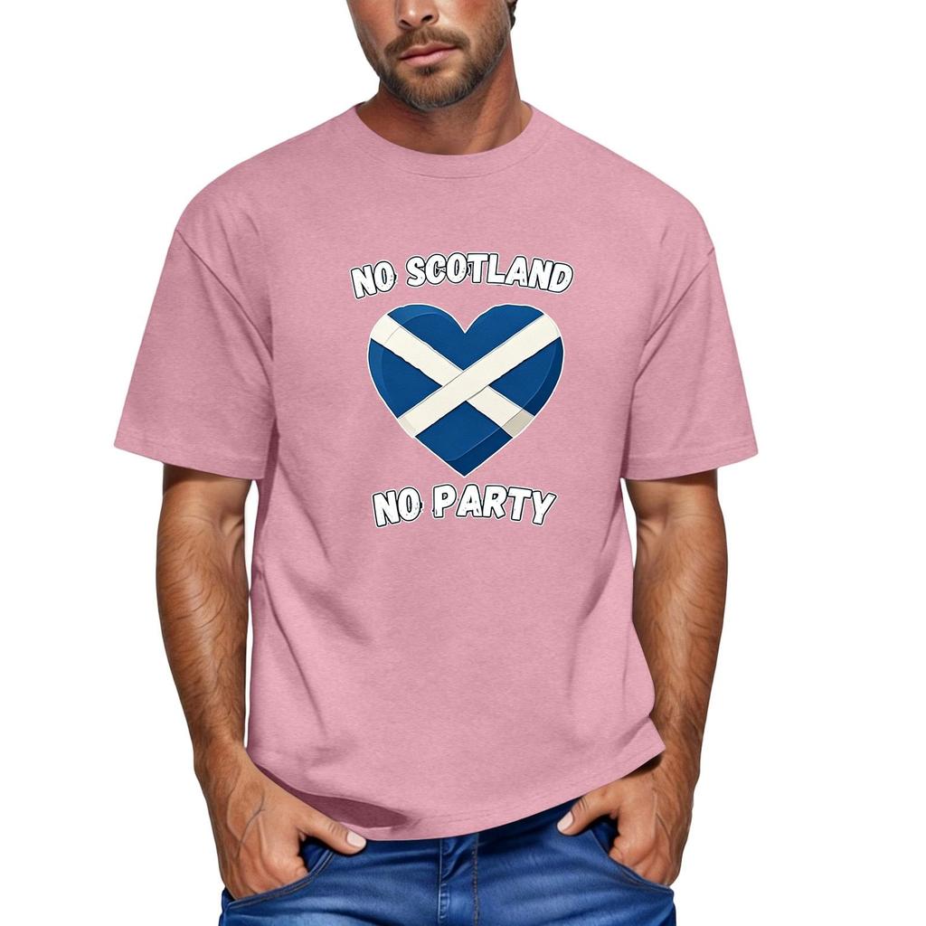 Men's Casual Short Sleeve Neck T-Shirt with Soccer Graphic Design