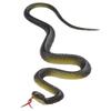 45cm Snake Simulation Snake Black And Yellow Fake Snake Small Snake Soft Rubber Snake Plastic Whole Scary Toy Props Prank Trick